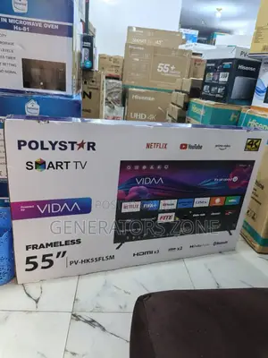 Polystar 55” Smart Tv – Clear Picture Pv-Hk55flsm