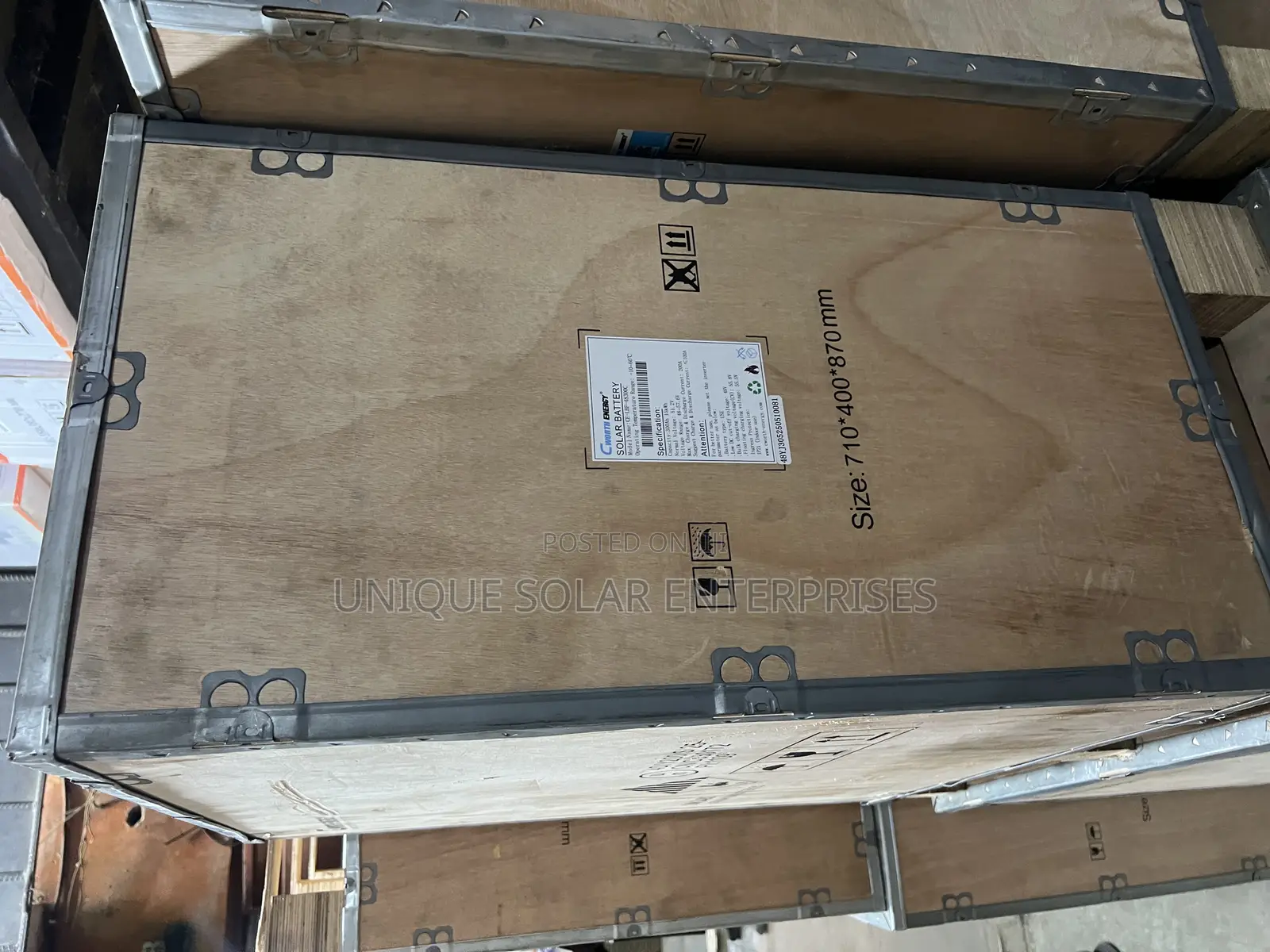 Solar Lithium Batteries Available