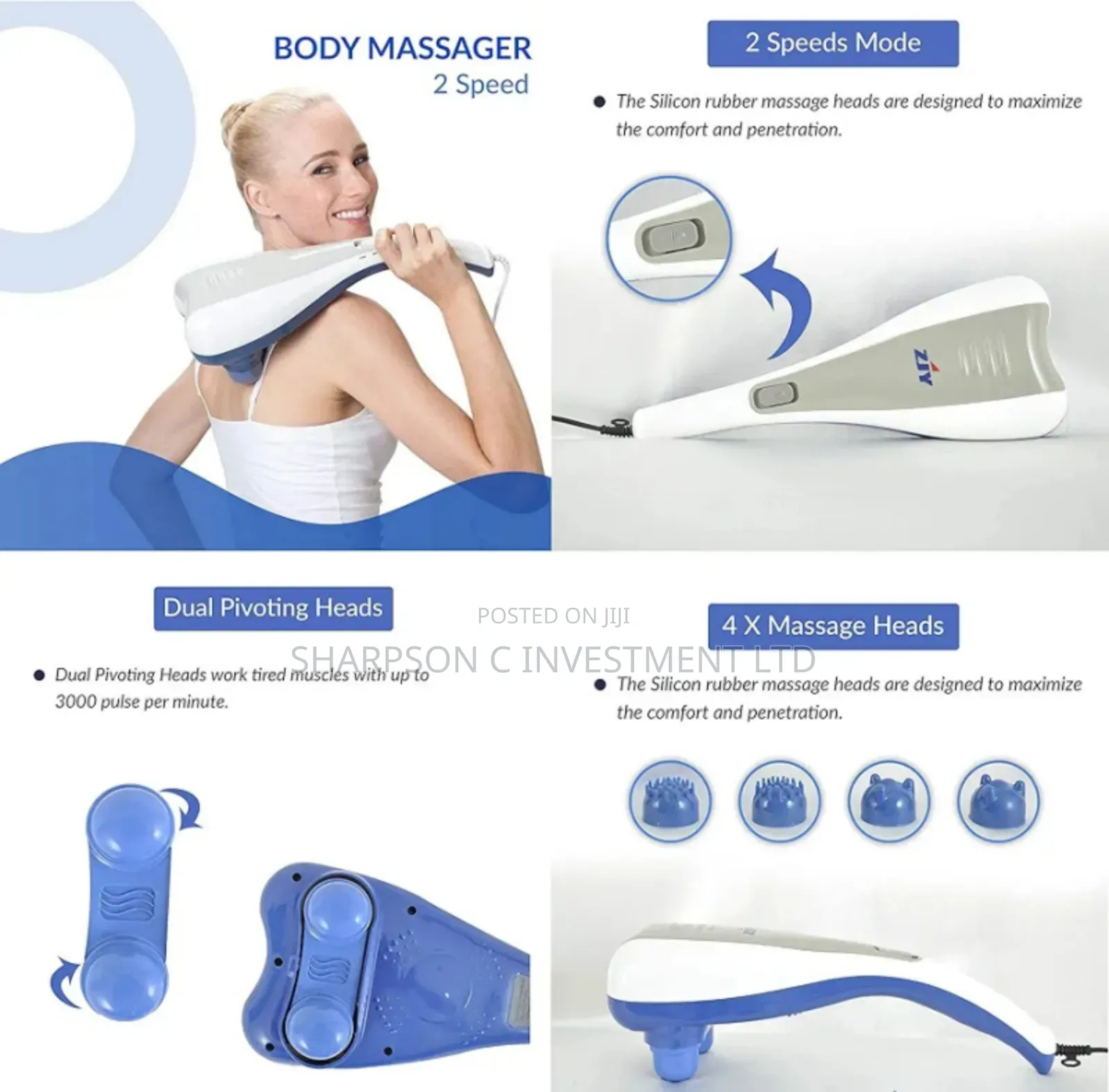 Car Home Massage Pillow