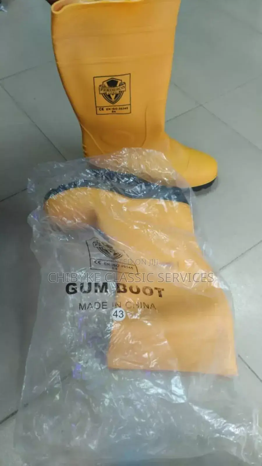 Quality Safety Rain Boot