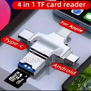 4 in 1 Sd Card Reader for iPhone iPad Mac Pc Mini Otg Reader