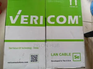 Vericom Cat6 Ethernet Cable 6ft - Solid 550mhz Utp CMR Riser