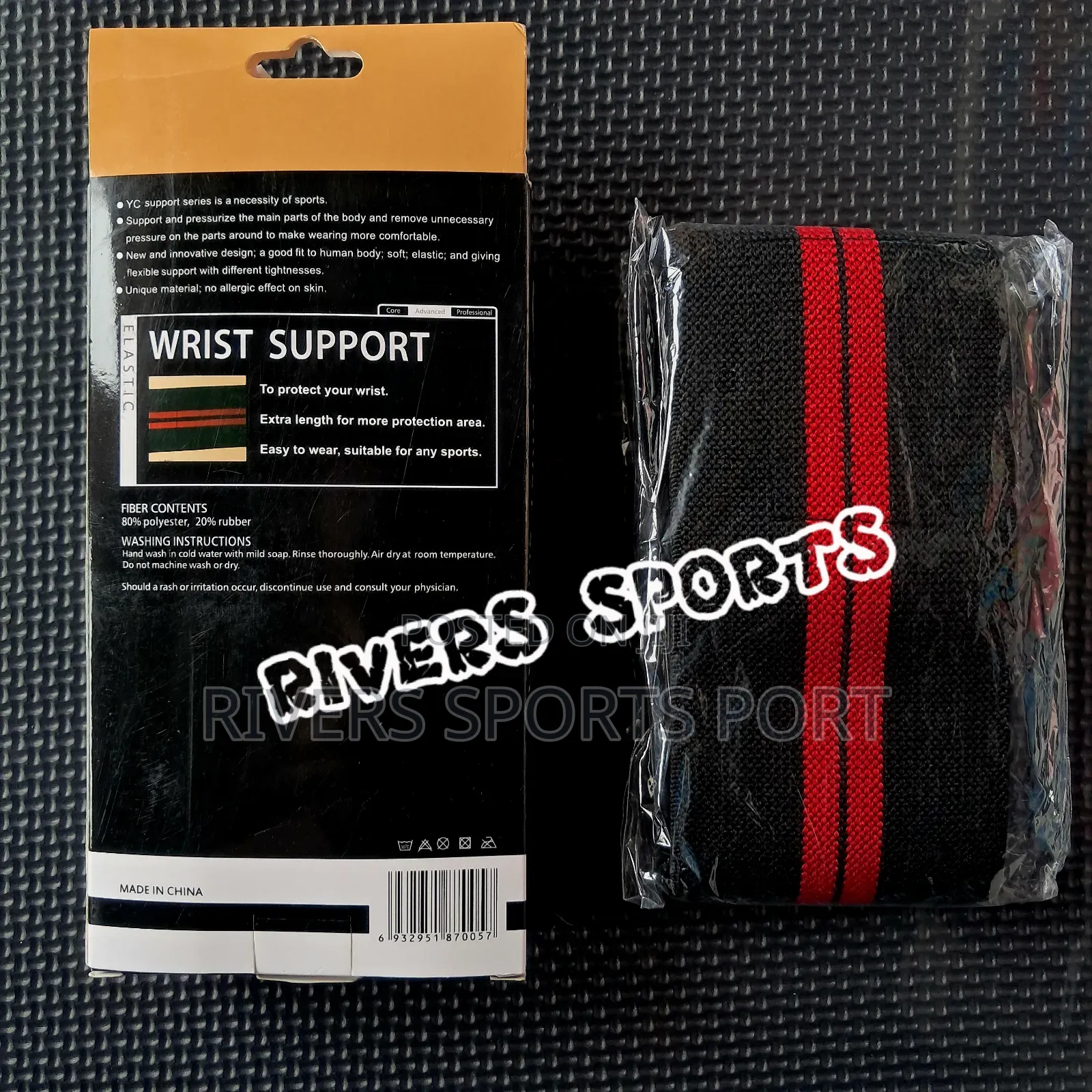 2pcs Wrist Support/Band/Wrap Yc-7005