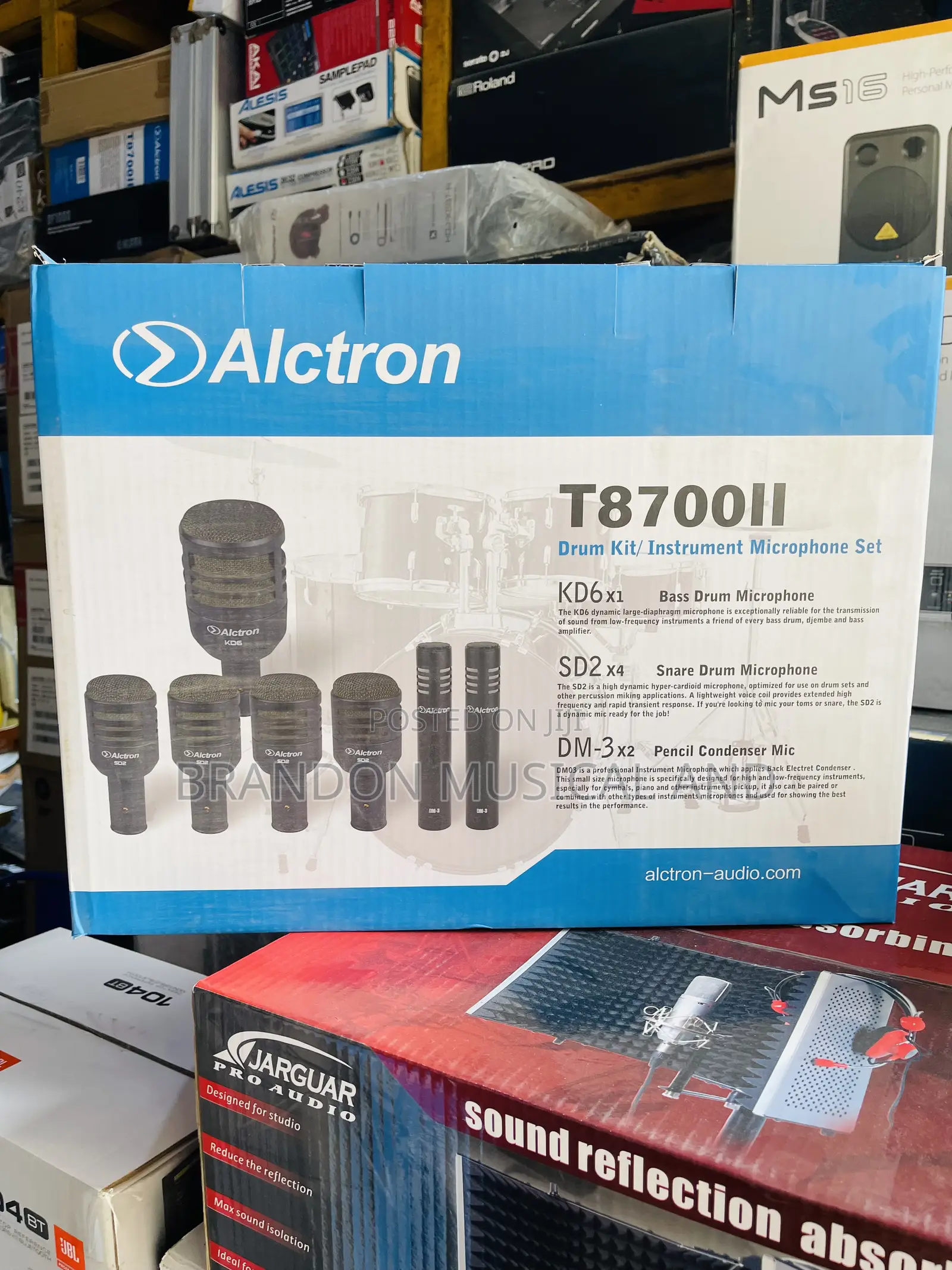 Alctron 7pcs Drum Microphone