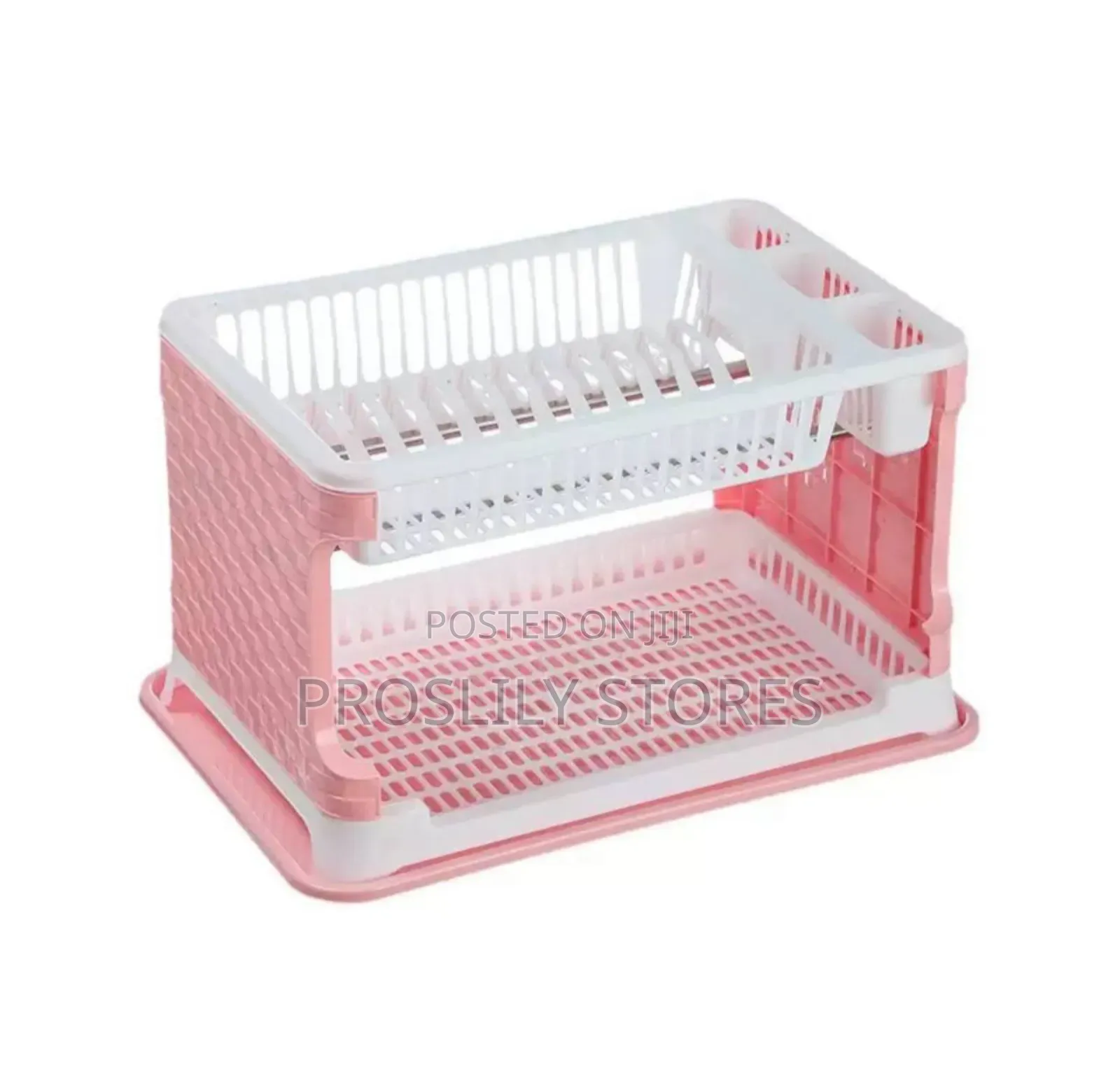 Rattan Plastic Dish Drainer