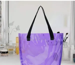 Black and Purple Tote Bag