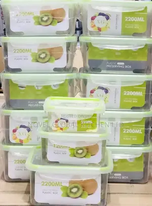 Plastic Preserving Box