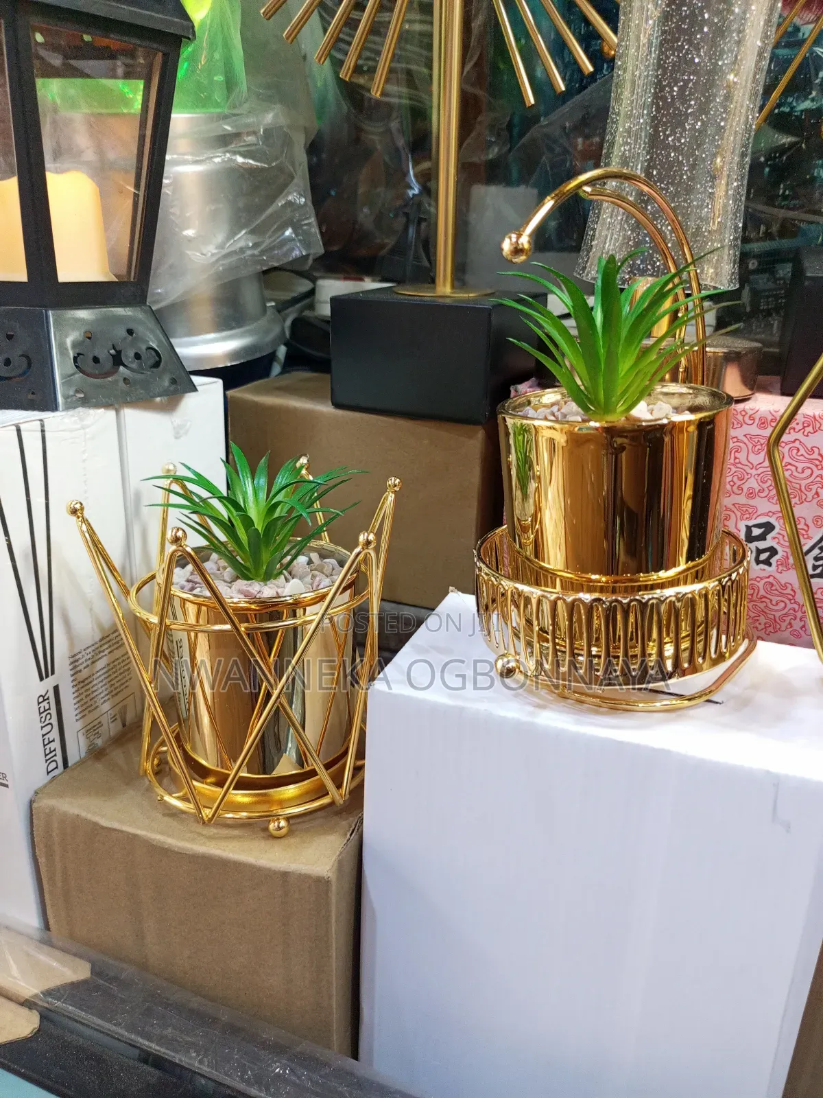 Flower Pots Desktop Potted Plants Home Decoration