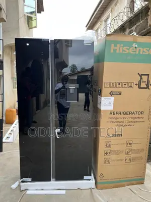 Smart Inverter Cooling–Hisense 529l Black Mirrorrefrigerator