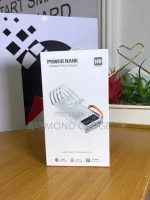 20000mah Power Bank – 66w Super Fast Charging Built-in Cable