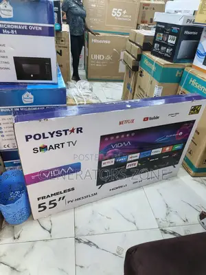 Polystar 55 Inches Android Tv – Seamless Streaming Anytime