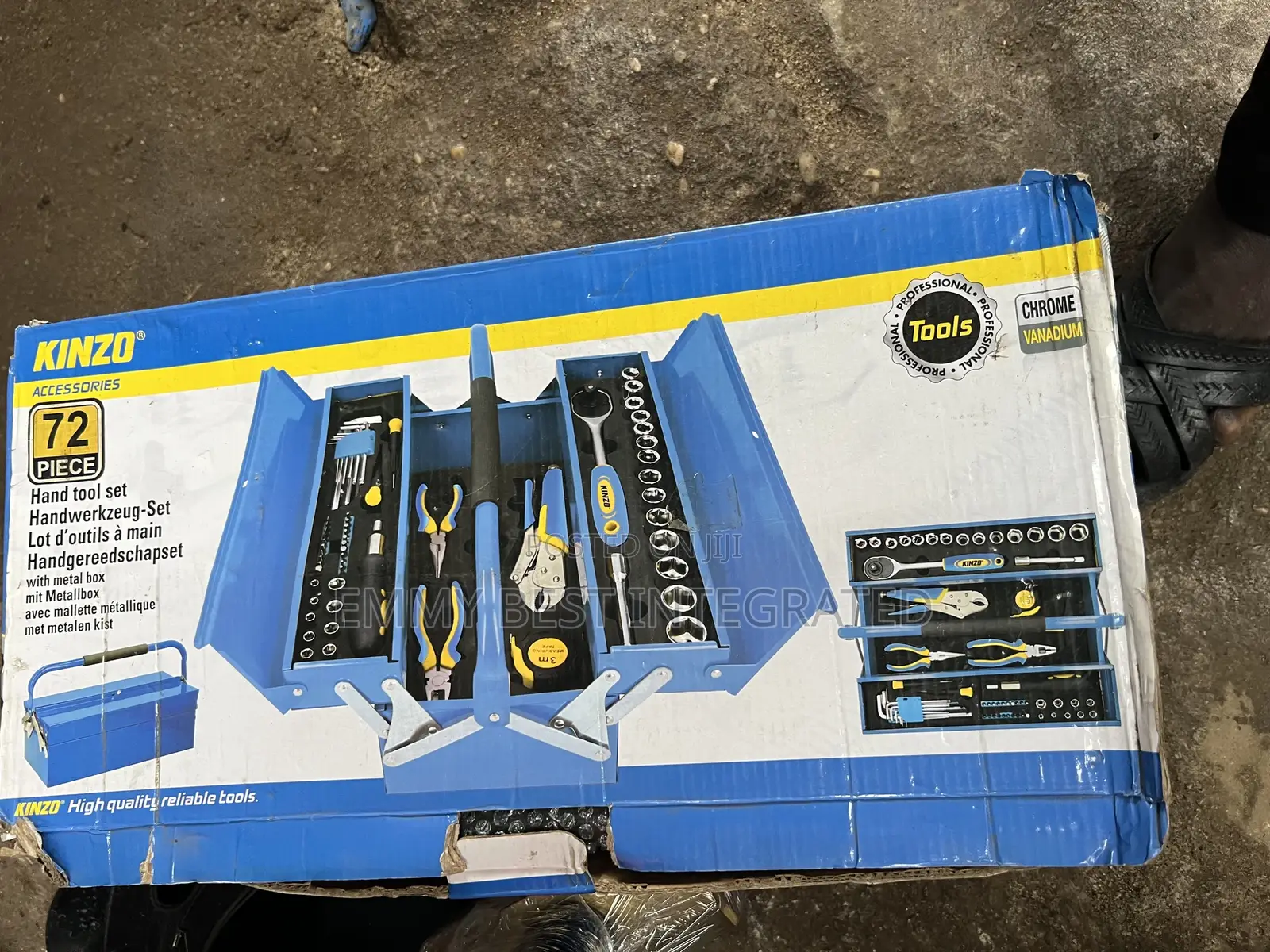 72pcs Mechanical Tools Box