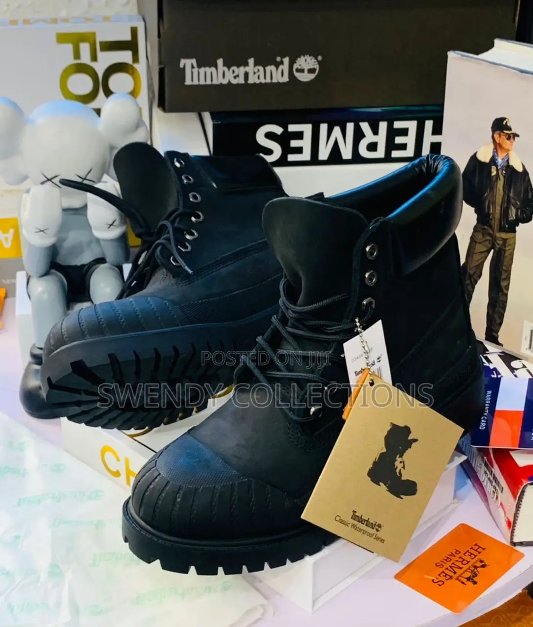 Black High Quality Timberland