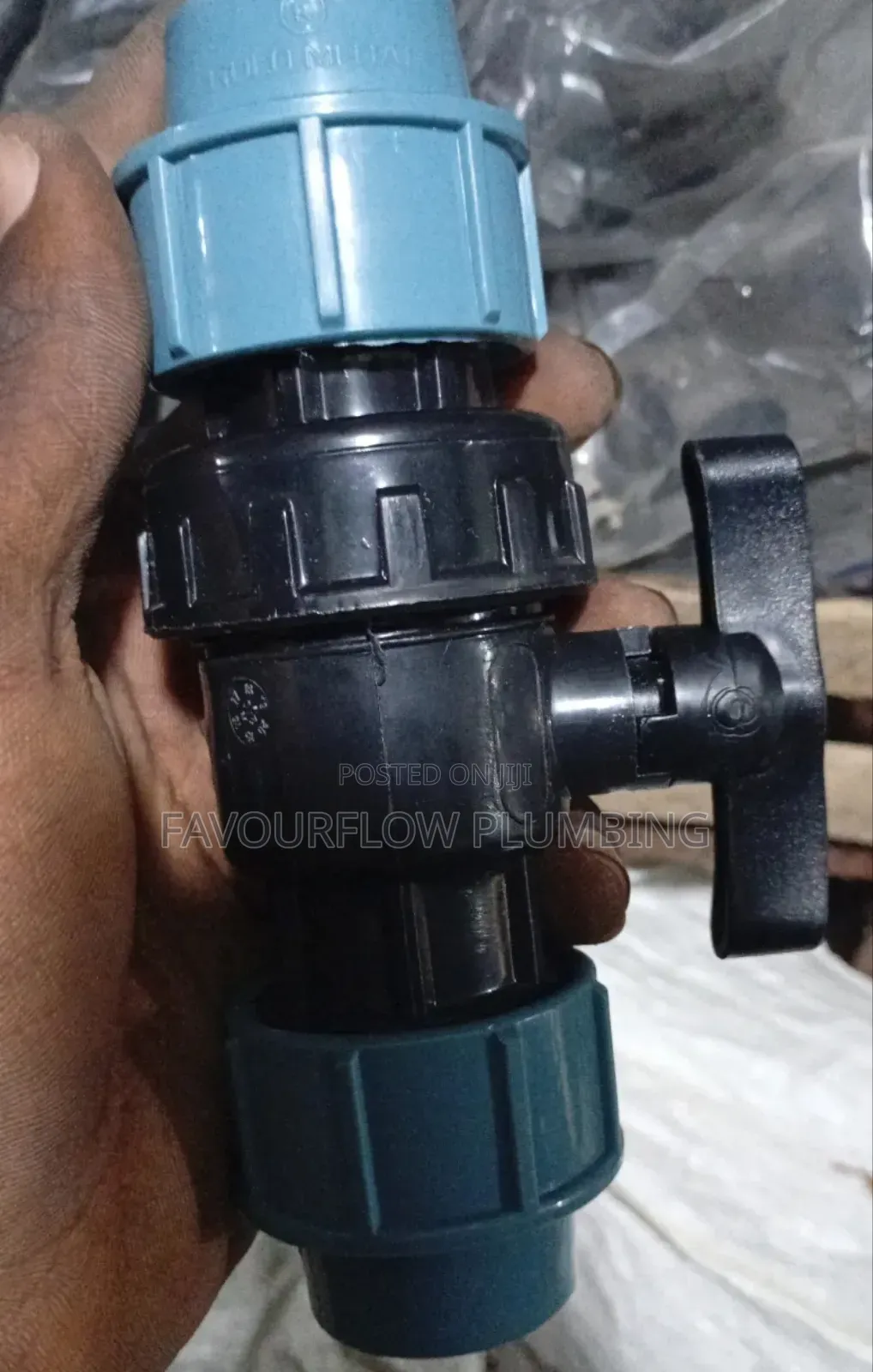 25mm Hdpe Compression Valve