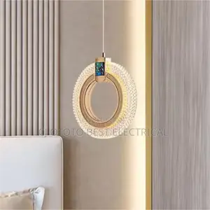 Crystal Single Led Pendant Light