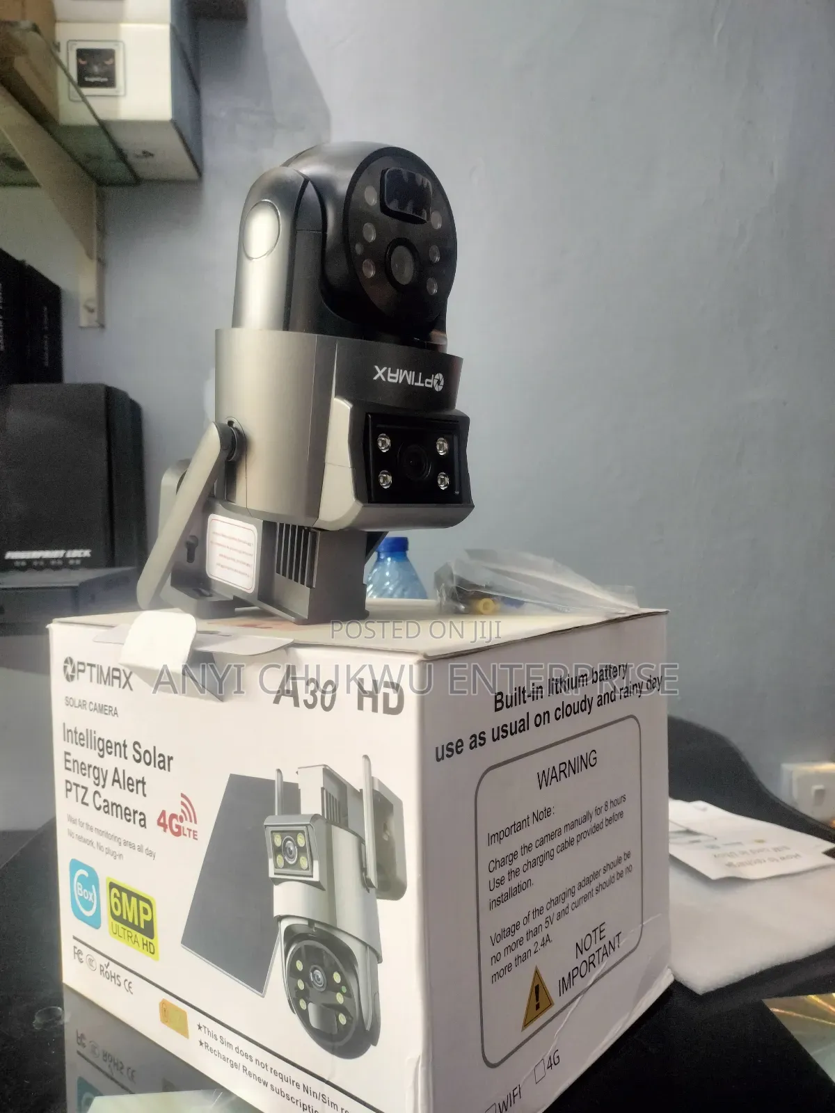 New Optimax Solar Camera A30 Hd