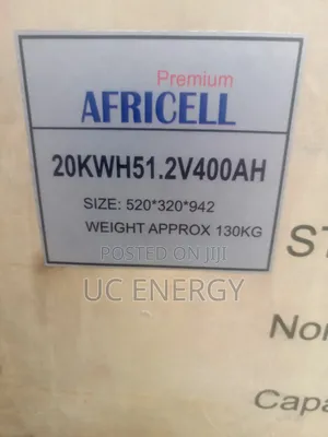 20kwh Africell Lithium Battery 51.2v