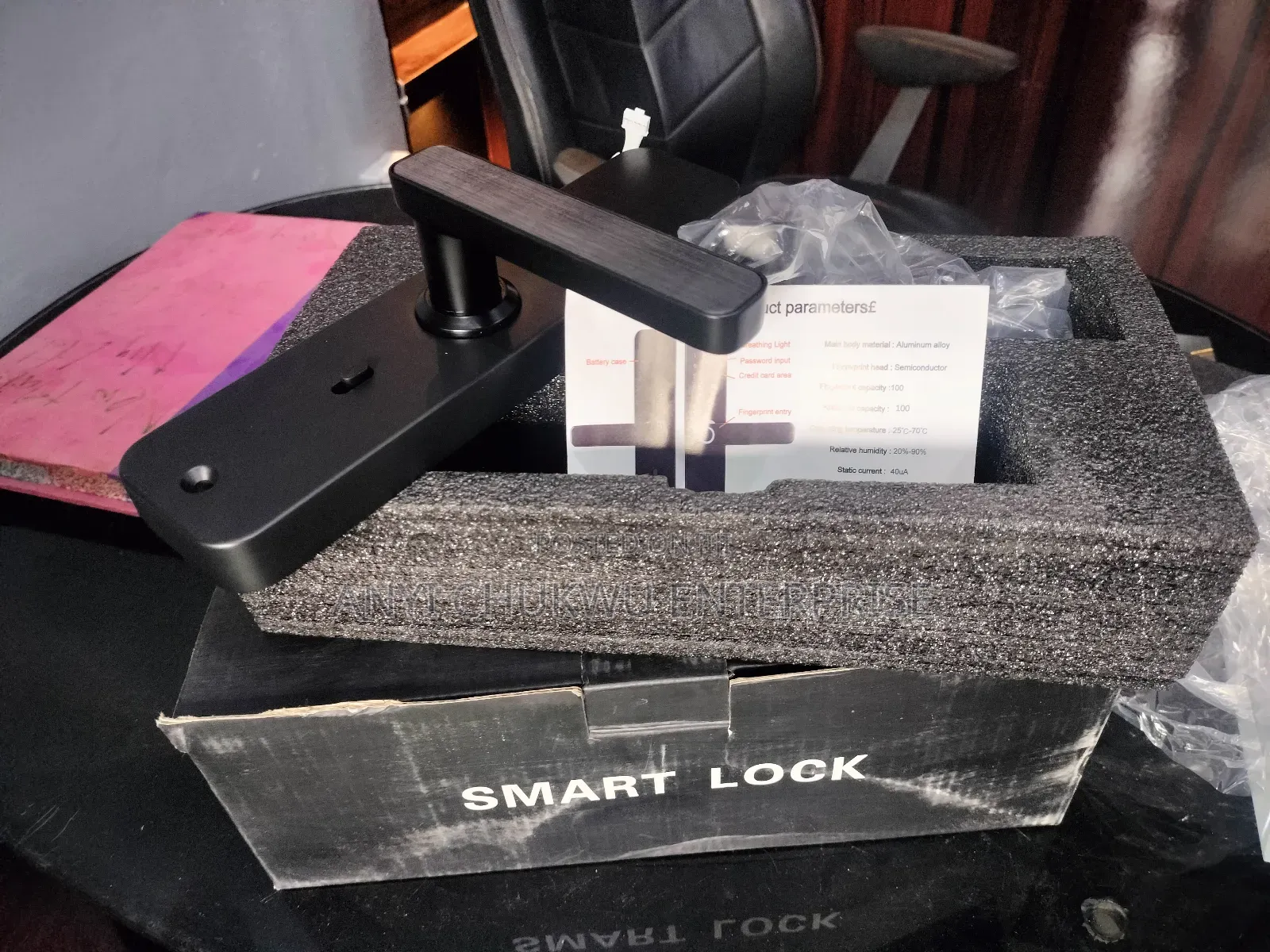 New Smart Lock With Sensor Finger Print