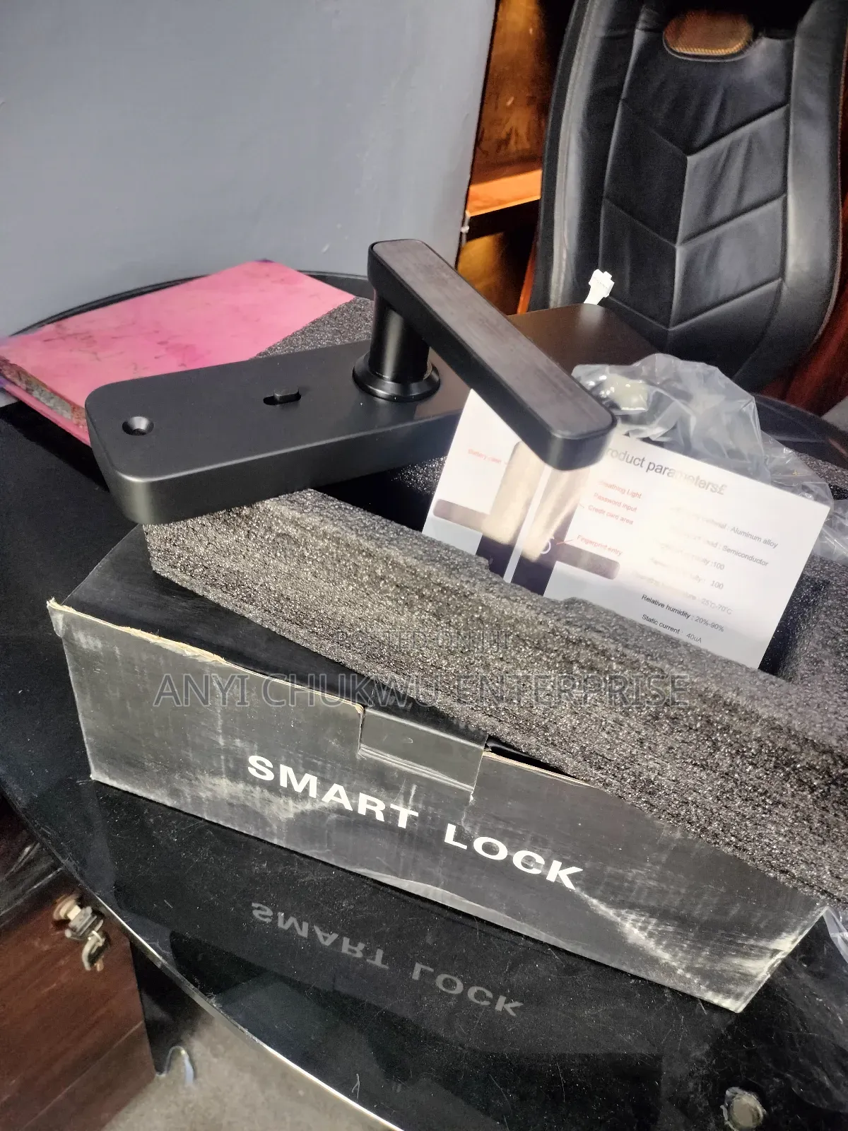 New Smart Lock With Sensor Finger Print