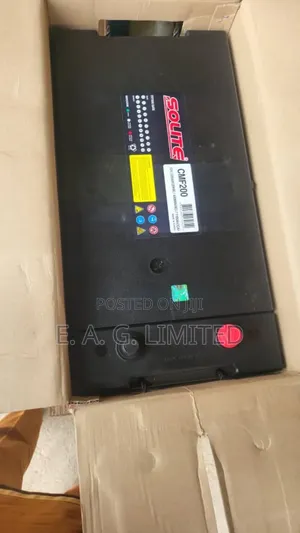 Solite Cmf200, 12v 200ah Original Battery, Made in Korea.