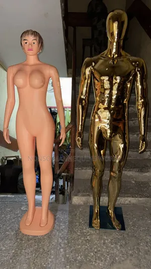 Gold Male Faceless Display Mannequin