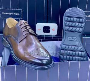 Italian Leather Lace Up Corporate Shoe