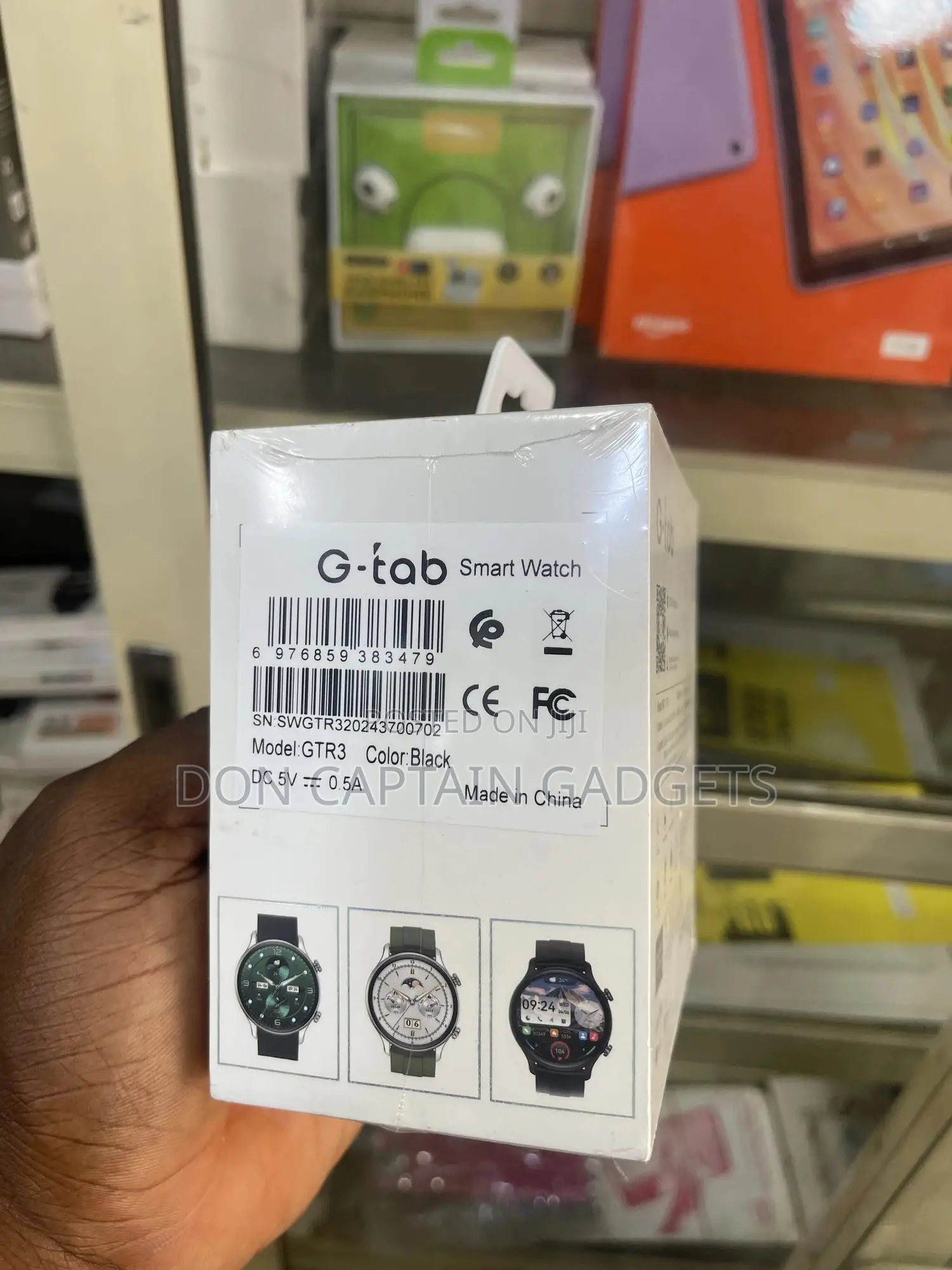 G Tab GTR 3 Smart Watch