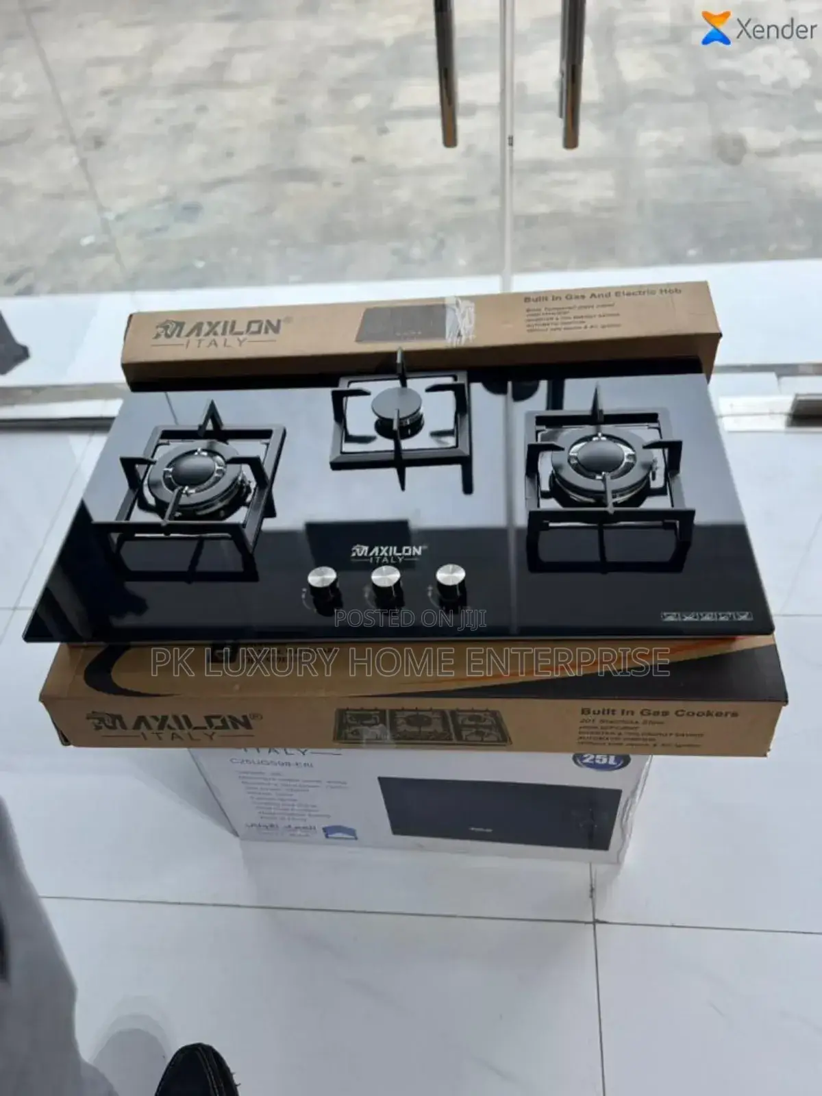 Itaillain 3 Burner Gas