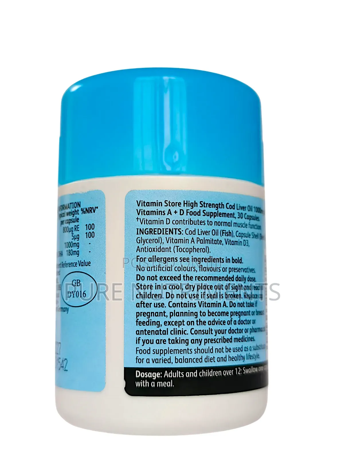 Vitamin Store Cod Liver Oil 1000mg
