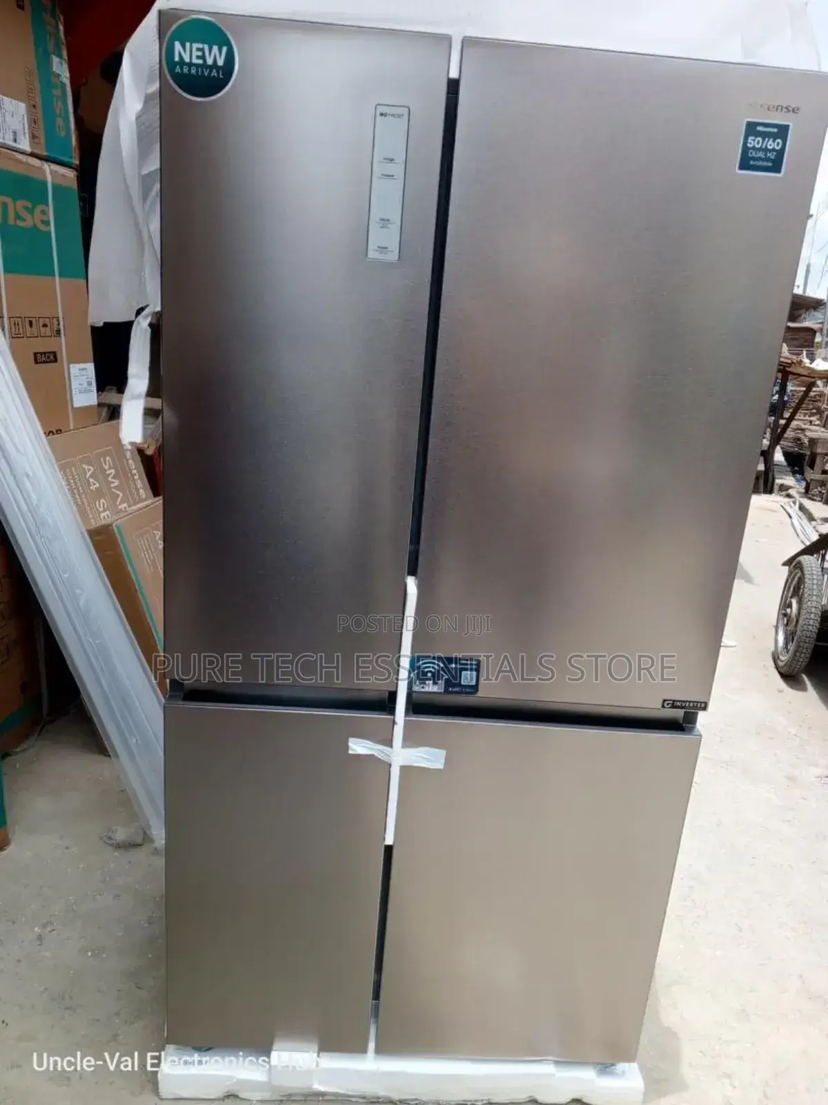 New Hisense Side by Side Inverter Refrigerator