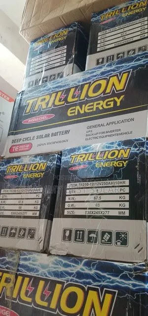 250ah 12v Trillion Deep Cycle Solar Battery Now Available.