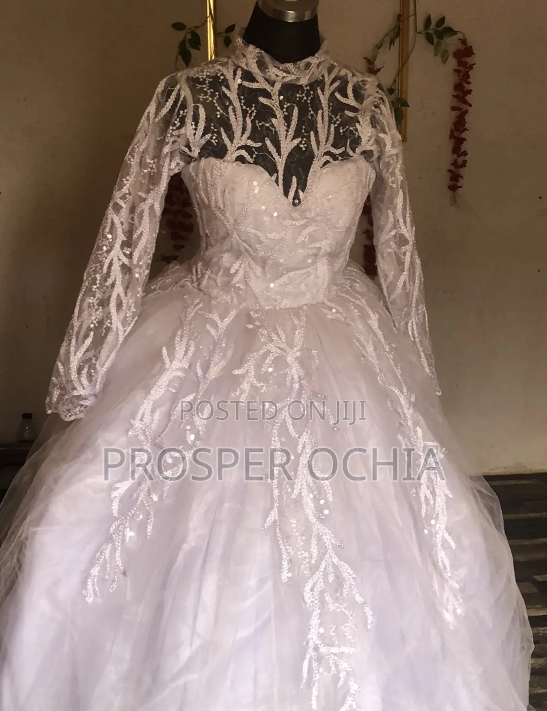 Lacey Glitz Ball Wedding Gown