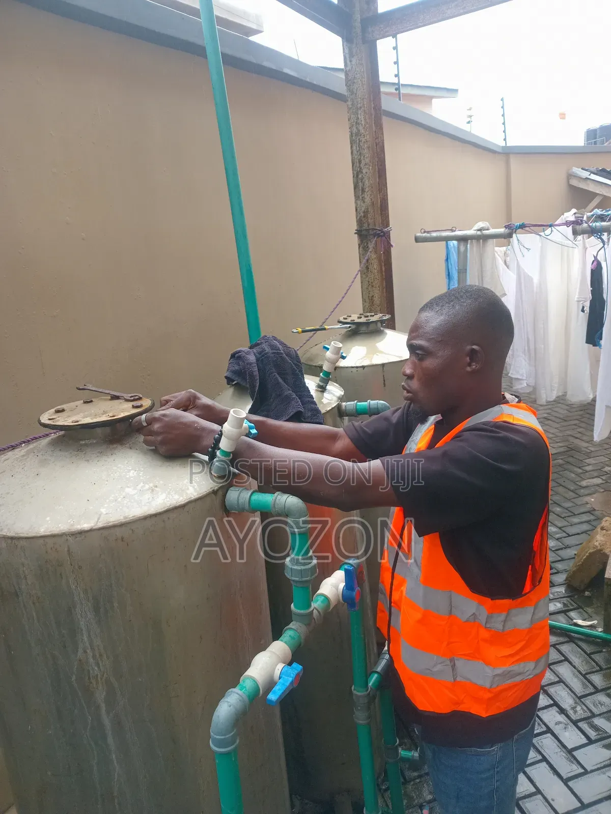 Fixing/Loading Water Treatment
