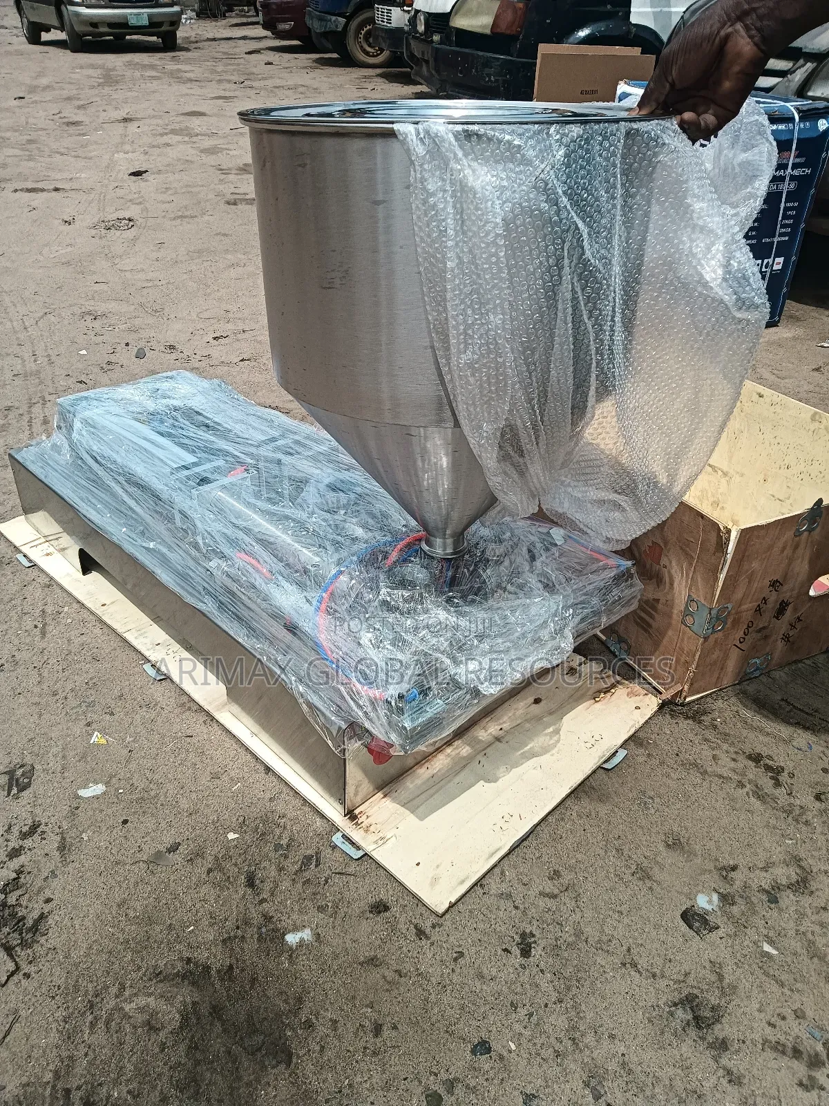 Double Nozzle Liquid And Paste Filling Machine