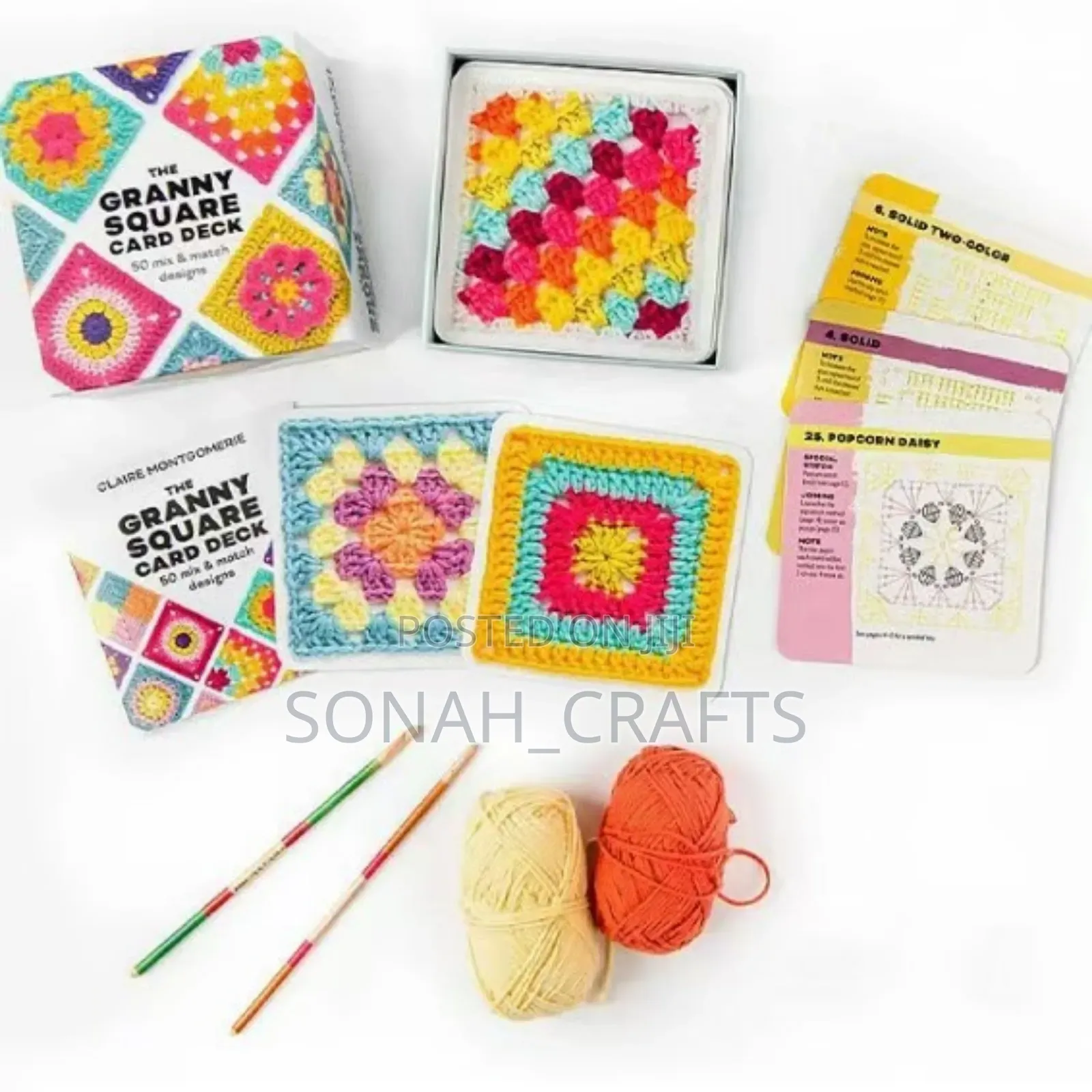 Granny Square Pattern Card