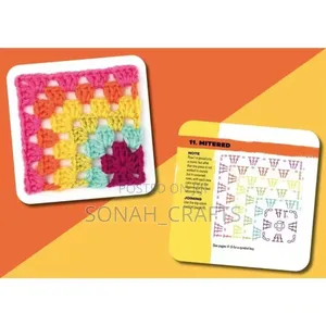 Granny Square Pattern Card