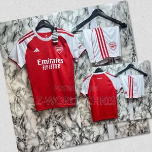 Original Top Notch Arsenal Official 25/26 Kid Home Jersey