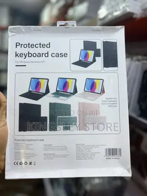 Samsung Galaxy Tab S7+/S8+ Keyboard Case 12.4 W/Touchpad Rgb