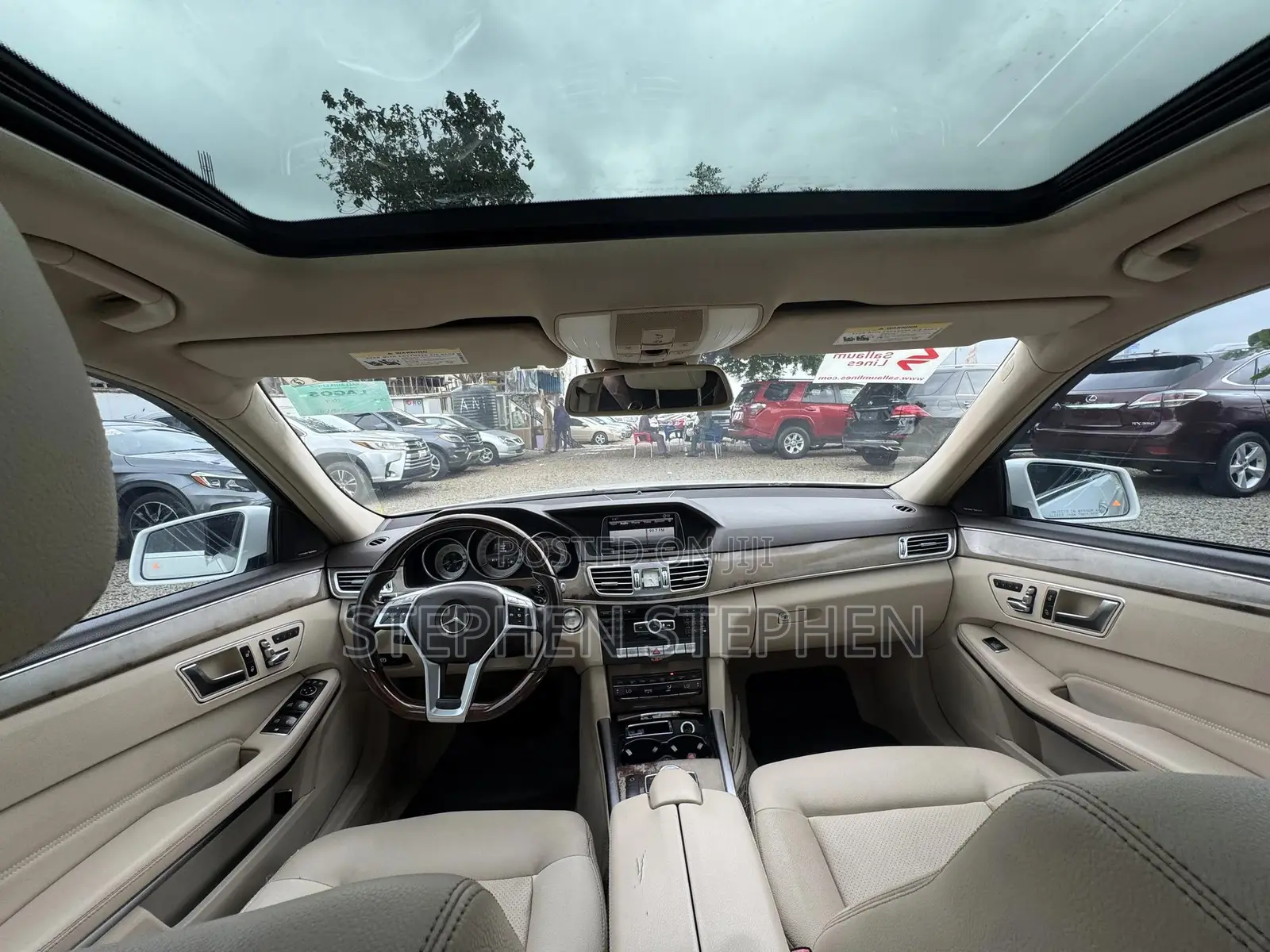 Mercedes-Benz E350 2014 White