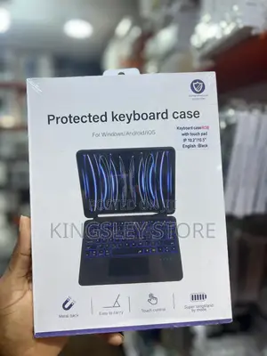 Keyboard Case For iPad 10.2/10.5 With Touchpad And Rgb Light