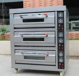 Electric 9trays Oven 3 Deck