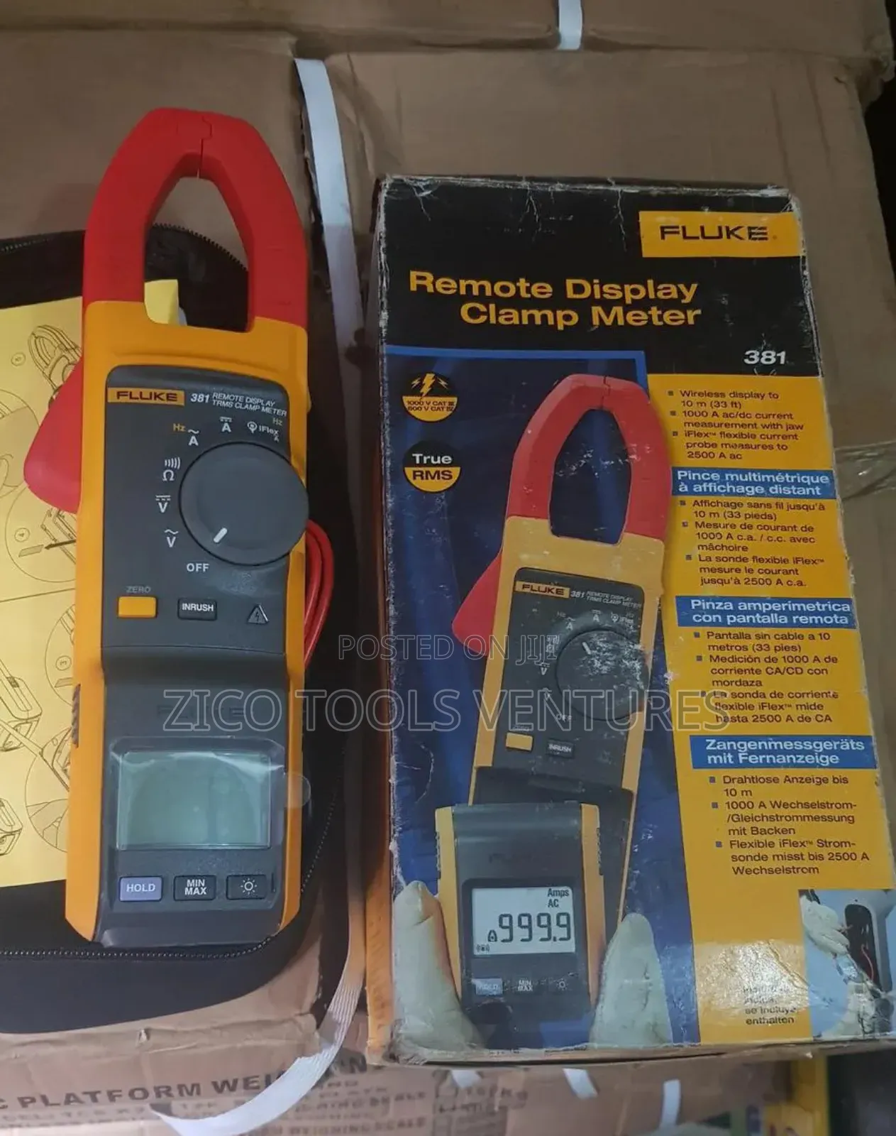 Fluke 381 Remote Clamp Meter