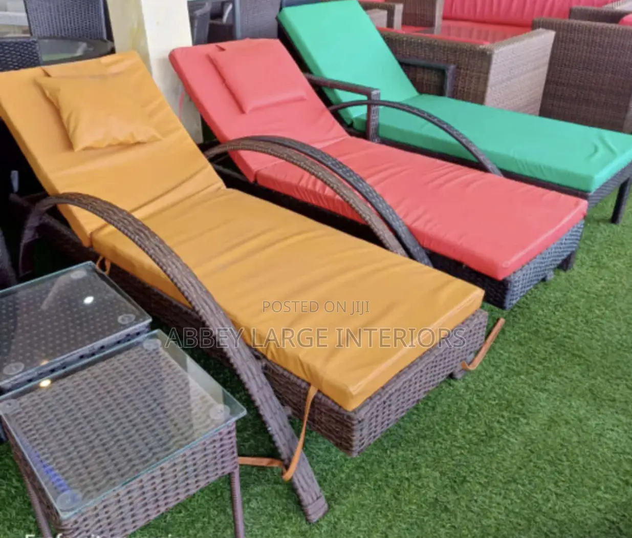 Rattan Swimming Pool Bed