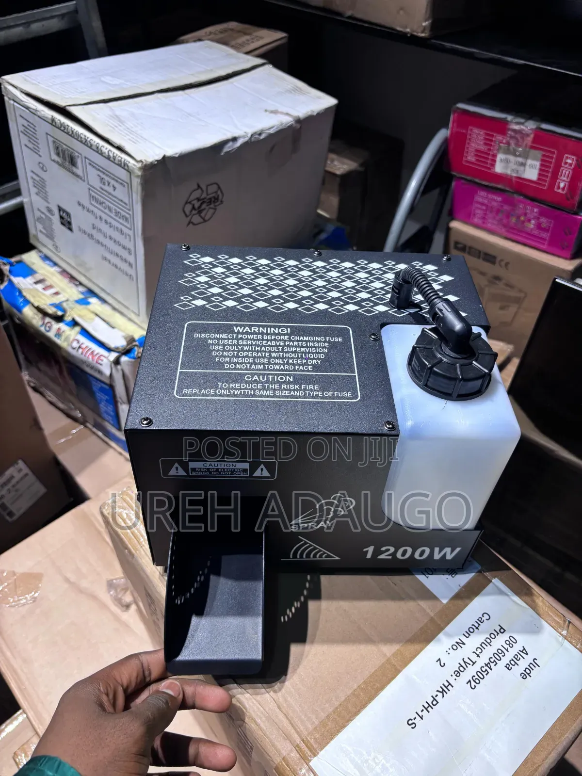 1200w Water Based Haze Machine