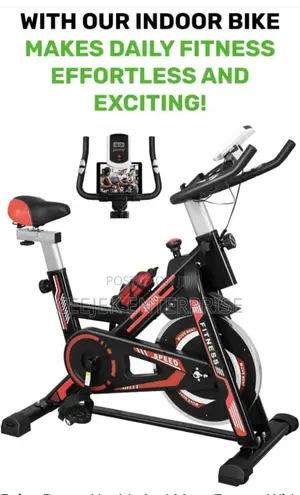 Spine Bike With Heart Beat Indicator