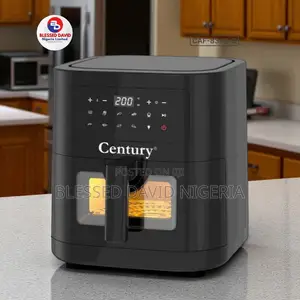 Century 8l Digital Touch Screen Air Fryer - Caf-8340-b