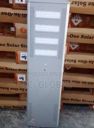 Ultra-Bright 4-Eyes Solar Street Light – Lights Up Like Day!