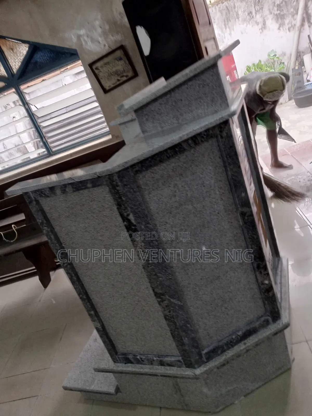 Pulpit With Granite Stone
