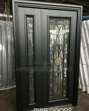 4ft Copper Security Glass Door 5h