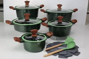 15pcs Granite Pot Set With Cooking Tools